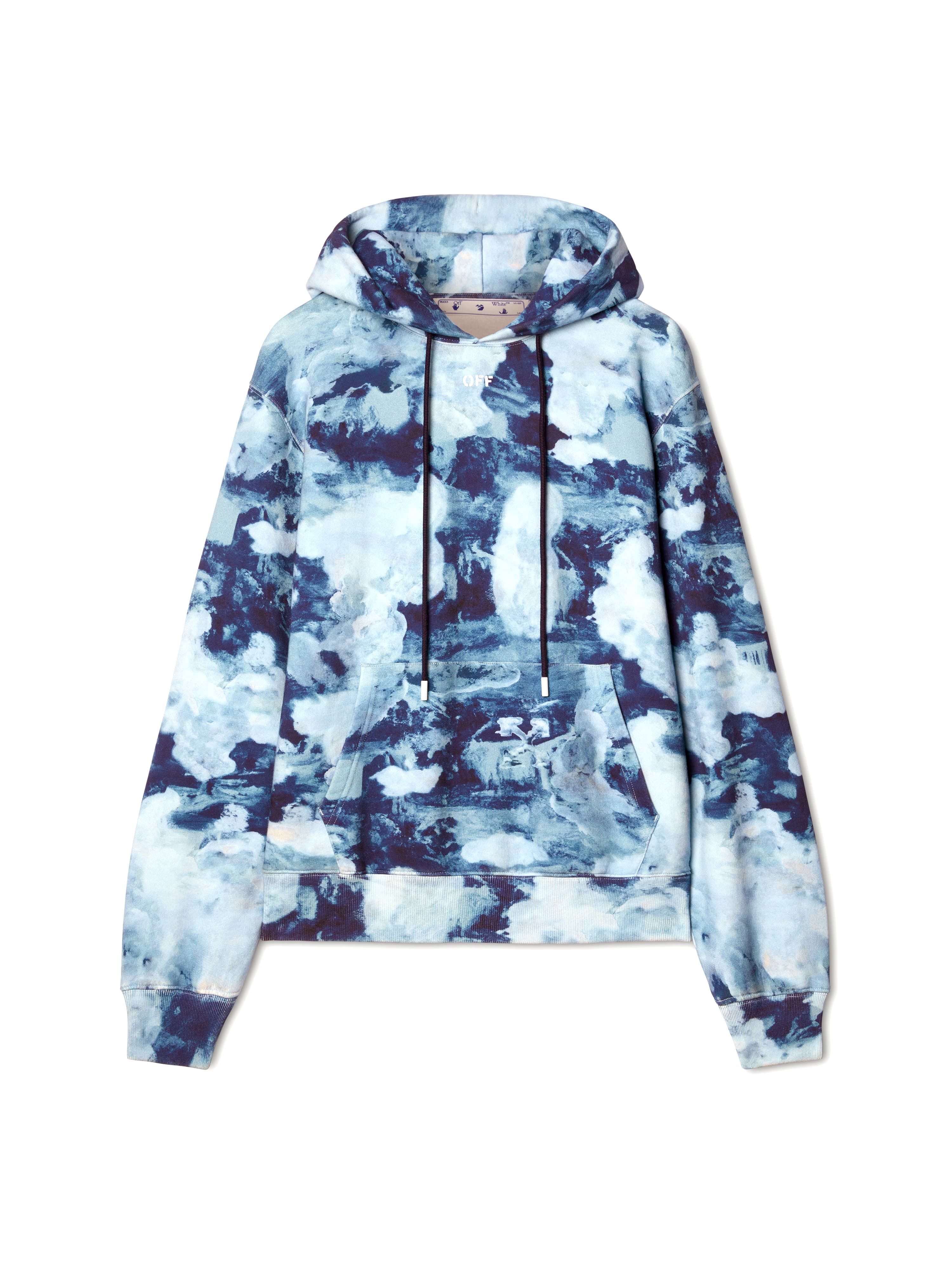 Off-White c/o Virgil Abloh Camo Off Logo Printed Hoodie